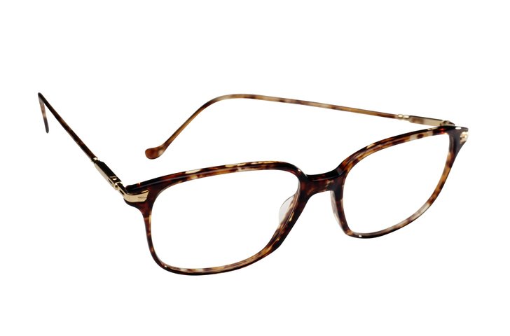 wood textured eye glasses