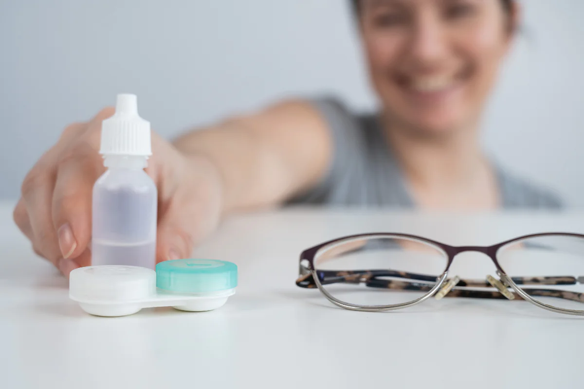 Glasses to contacts